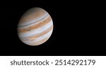 Planet Jupiter in outer space