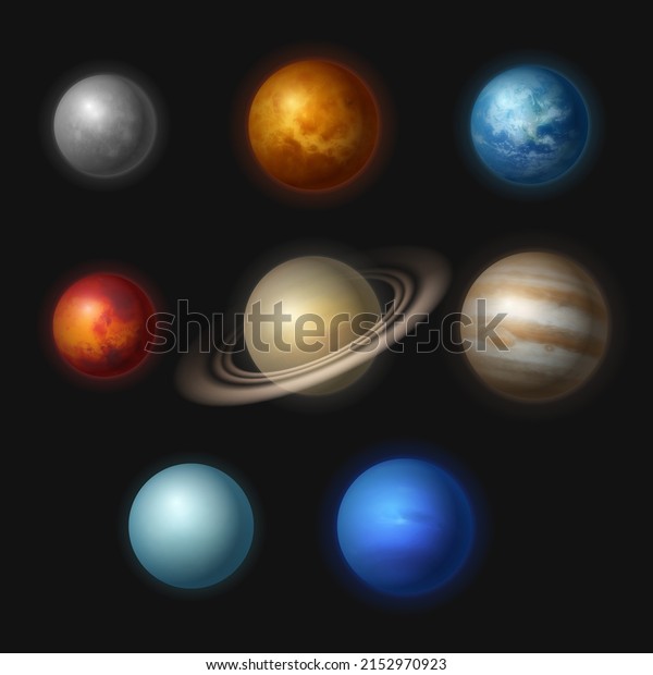Planet systems. Realistic\
universe objects stars systems astronomy moon gravity jupiter\
collection
