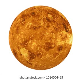 Planet Venus Isolated (Elements of this image furnished by NASA). 3D rendering