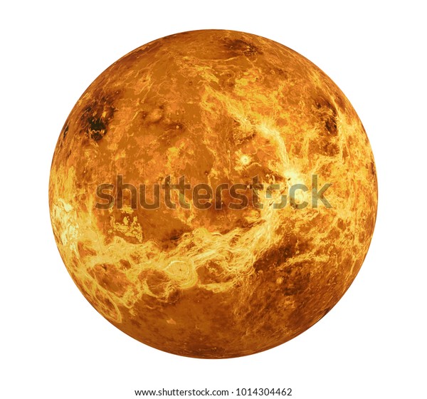 Planet Venus Isolated (Elements of this image furnished by NASA). 3D rendering
