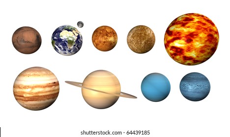 Planets white background Images, Stock Photos & Vectors | Shutterstock