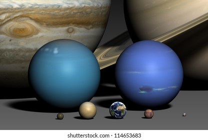1,111 Solar system size Images, Stock Photos & Vectors | Shutterstock