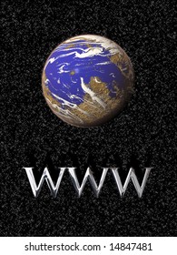 Planets in the Universe Internet concept