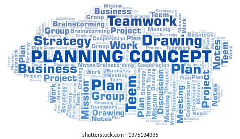 Planning Concept word cloud.