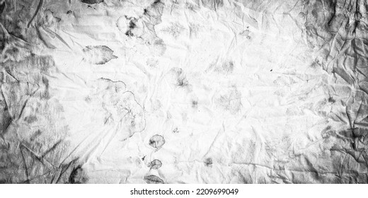 Plaster Wall. Dark Watercolor Smear. Silver Monochrome Poster. Decorative Canvas. Grey Aged Material. Black Street Manuscript. Grayscale Messy Layout. White Plaster Wall.