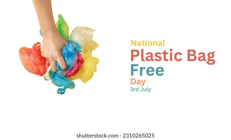 plastic bag free day 3rd july of every year. - Powered by Shutterstock