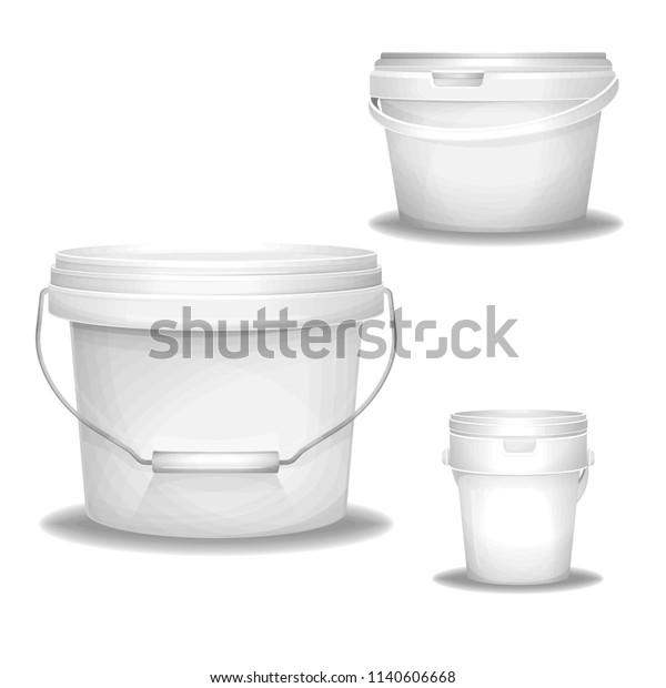 painting plastic buckets