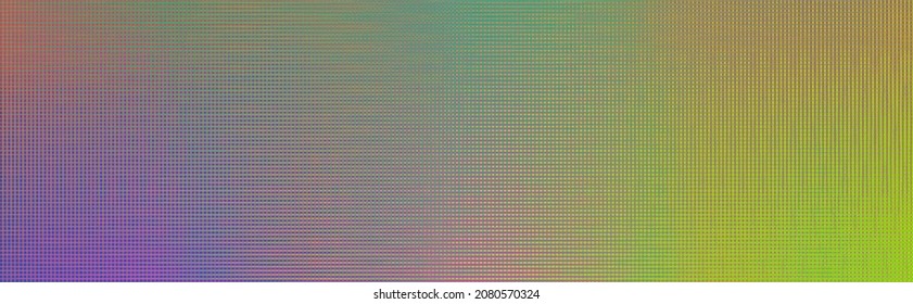 Plate For Site Made Of Grid Of Bright Colors. Texture Of Color Transfusion. Small Cell In Background. Digital Illustration Abstract Background.