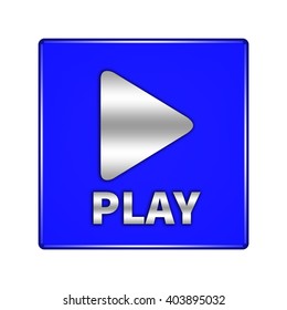 Play button isolated

