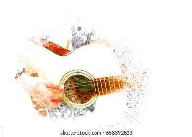 ギター 男 のイラスト素材 画像 ベクター画像 Shutterstock