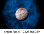 Pluto. Dwarf planet of the solar system. The elements of this image furnished by NASA.