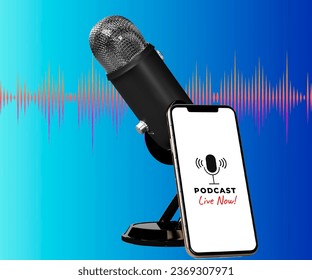 podcast. podcasting. microphone. mic. talk.  - Powered by Shutterstock