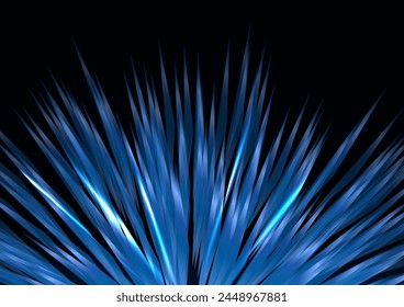 pointed blue abstract lines background