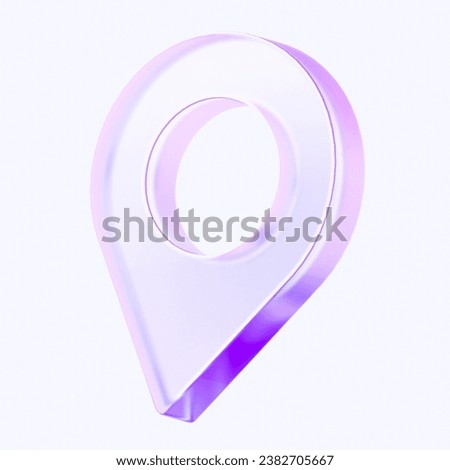 pointer icon with colorful gradient. 3d rendering illustration for graphic design, ui ux design, presentation or background 