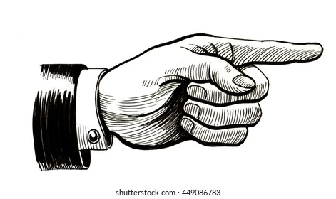 Vintage Pointing Hand Images Stock Photos Vectors Shutterstock