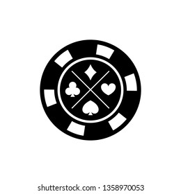 Casino Chip Outline Icon Poker Chip Stock Vector (Royalty Free) 2066894393