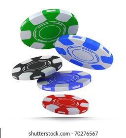 724 Blue Poker Chips Falling Images, Stock Photos & Vectors | Shutterstock