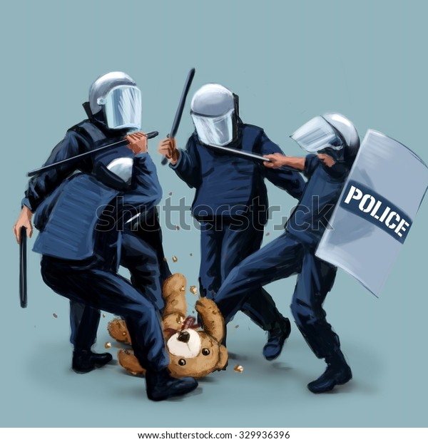 Police\
brutality
