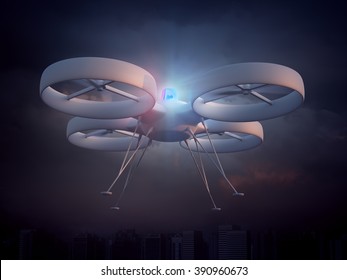 Police Drone - Unmanned Aerial Vehicle Law Enforcement