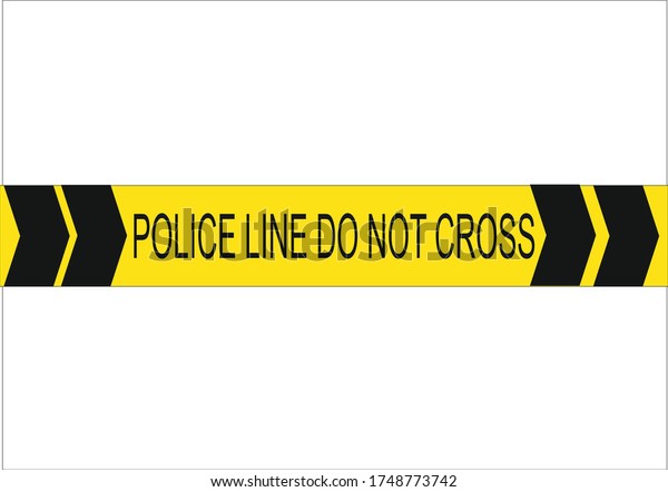 Police line do not cross
illustration