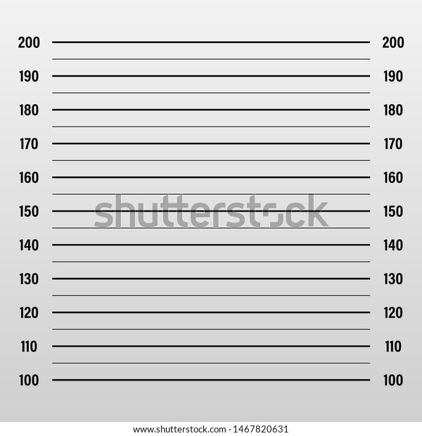 Police Lineup Mugshot Background Stock Illustration 1467820631 