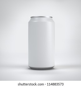 Polished Can On White