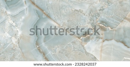 Polished onyx marble with high-resolution, aqua tone emperador marble, natural breccia stone agate surface, modern Italian marble for interior-exterior home decoration tile and ceramic tile surface. Foto d'archivio © 