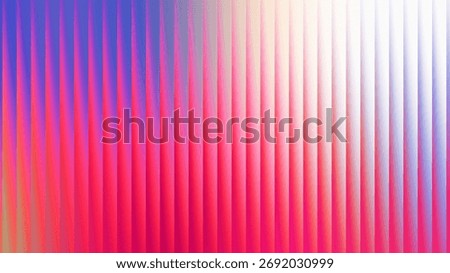 Polychromatic gradient ribs abstract symphony modern texture.