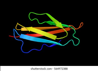 Polycystin-1, A Glycoprotein Which Plays A Role In Renal Tubular Development. Mutations Have Been Associated With Autosomal Dominant Polycystic Kidney Disease. 3d Rendering.