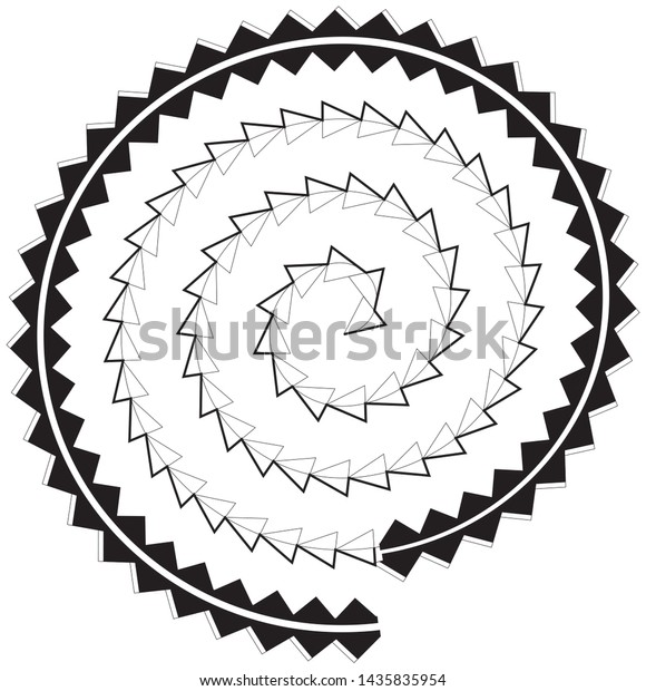 Polynesian Tattoo Sketch Design Lines Stock Illustration 1435835954
