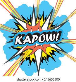 Pop Art explosion Kapow