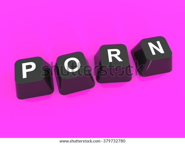 600px x 470px - Porn Written White On Black Computer Stock Illustration ...