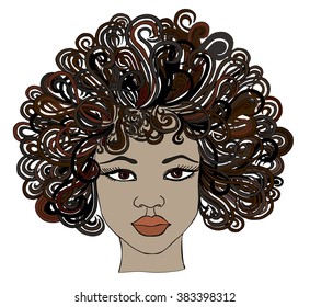 Similar Images, Stock Photos & Vectors of African American pretty girl