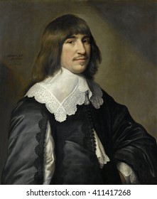 Portrait of Henrick Hooft, by Michiel Jansz van Mierevelt, 1640, Dutch painting, oil on panel. Hooft would later serve a major of Amsterdam