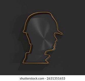 Portrait of man architect. Confident construction manager wearing hardhat. Civil engineer at with copy space. Project management, engineering and safety inspection. 3D render. 3D Illustration - Powered by Shutterstock - Get 15% off with code: PIKWIZARD15