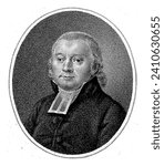 Portrait of Willem Gerrit van Doorne, Willem van Senus, after Hendrik Willem Caspari, 1817 Portrait of Willem Gerrit van Doorne, reformed minister in Amsterdam.