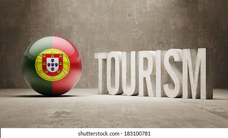Portugal High Resolution Tourism Concept