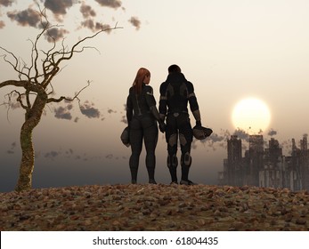 Post Apocalypse Couple