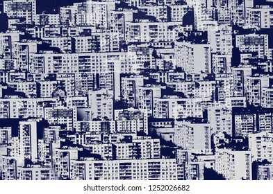 Post Soviet City Architecture Texture, Urban Background