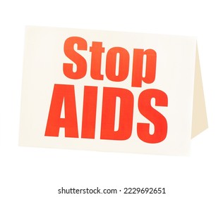 A poster to create awareness of AIDS - Powered by Shutterstock