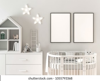 Frame Mockup Nursery Images Stock Photos Vectors Shutterstock