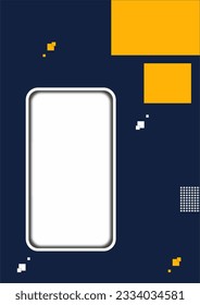 Poster Pamphlets Leaflets design vector image 