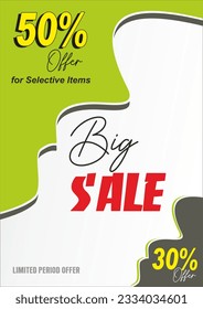 Poster Pamphlets Leaflets design vector image 