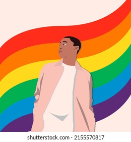 Poster pride month and