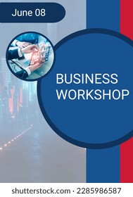 Poster Template for business workshop 