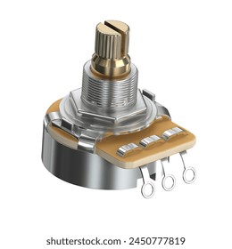 A potentiometer is an adjustable resistor used to control electrical resistance. It has three terminals and a sliding or rotating contact, allowing users to vary the output voltage in electronic circu