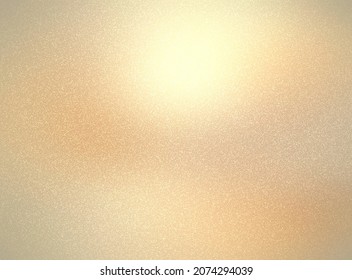 Powder Shimmer Golden Light Yellow Texture. Precious Material Empty Background.