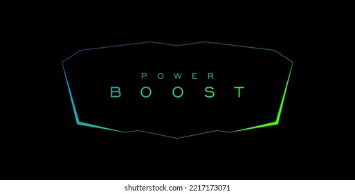 Power Boost Gamer Digital Design