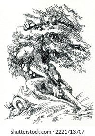 Powerful tree  bonsai