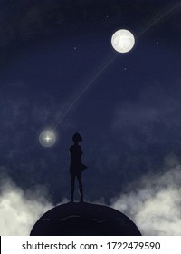 A prayer from a fallen star.